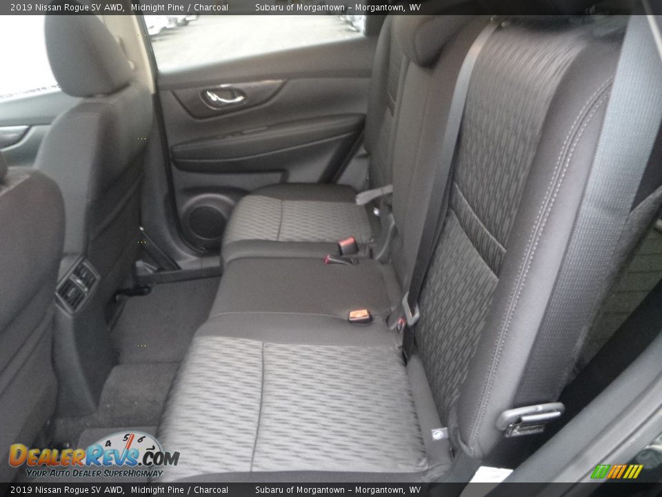 Rear Seat of 2019 Nissan Rogue SV AWD Photo #13