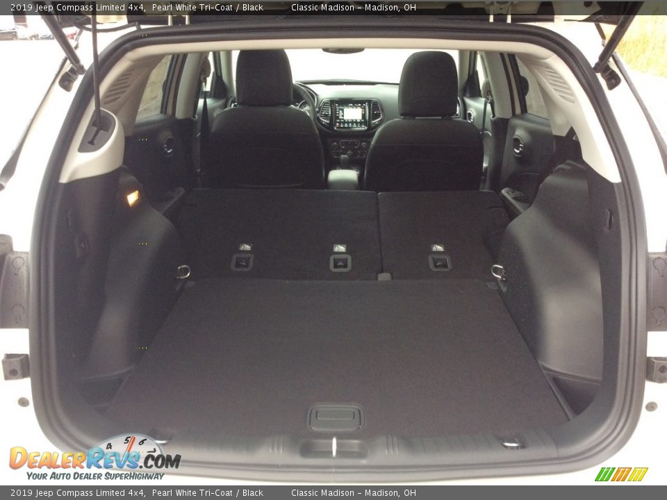 2019 Jeep Compass Limited 4x4 Pearl White Tri–Coat / Black Photo #20