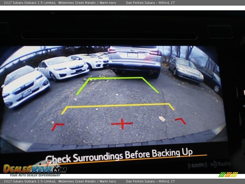 2017 Subaru Outback 2.5i Limited Wilderness Green Metallic / Warm Ivory Photo #14