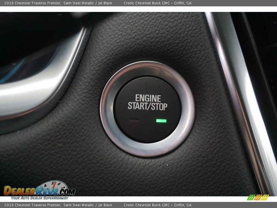 2019 Chevrolet Traverse Premier Satin Steel Metallic / Jet Black Photo #8
