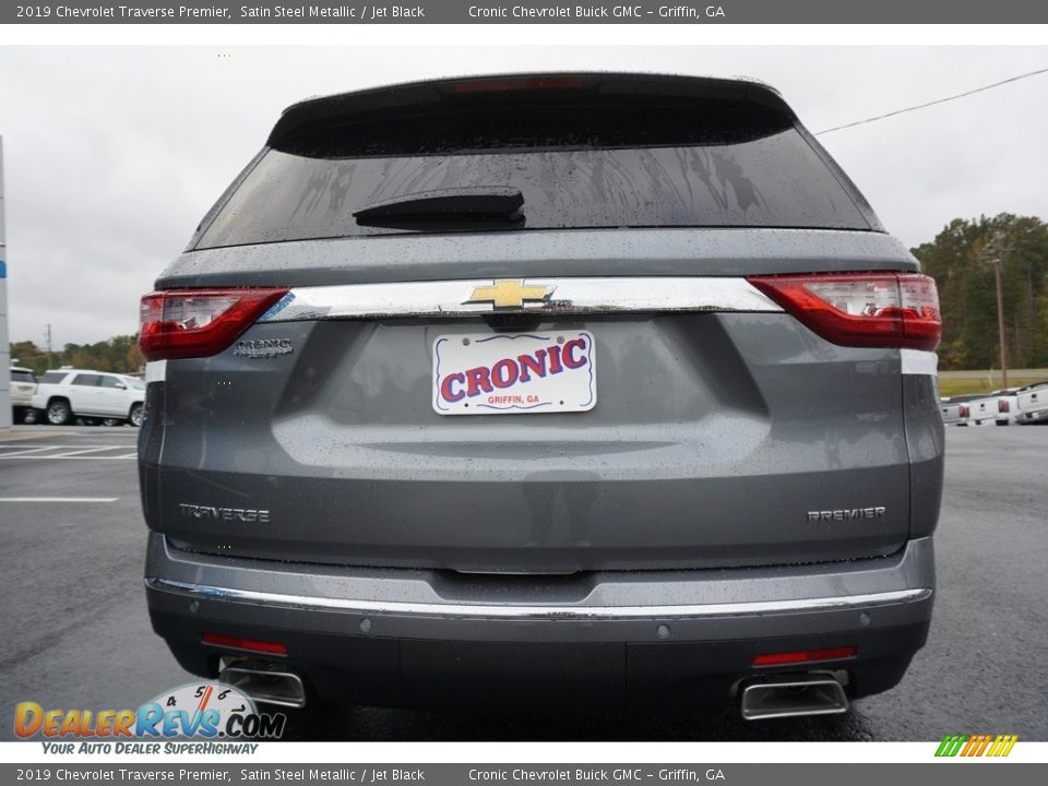 2019 Chevrolet Traverse Premier Satin Steel Metallic / Jet Black Photo #13