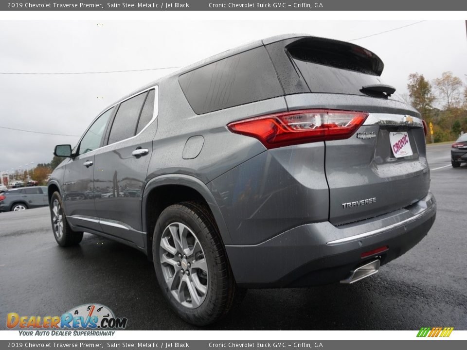 2019 Chevrolet Traverse Premier Satin Steel Metallic / Jet Black Photo #14
