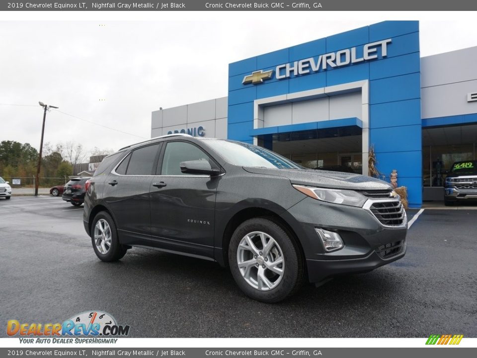 2019 Chevrolet Equinox LT Nightfall Gray Metallic / Jet Black Photo #1