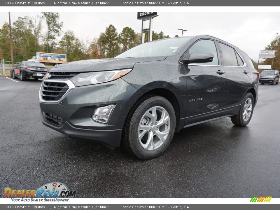 2019 Chevrolet Equinox LT Nightfall Gray Metallic / Jet Black Photo #3