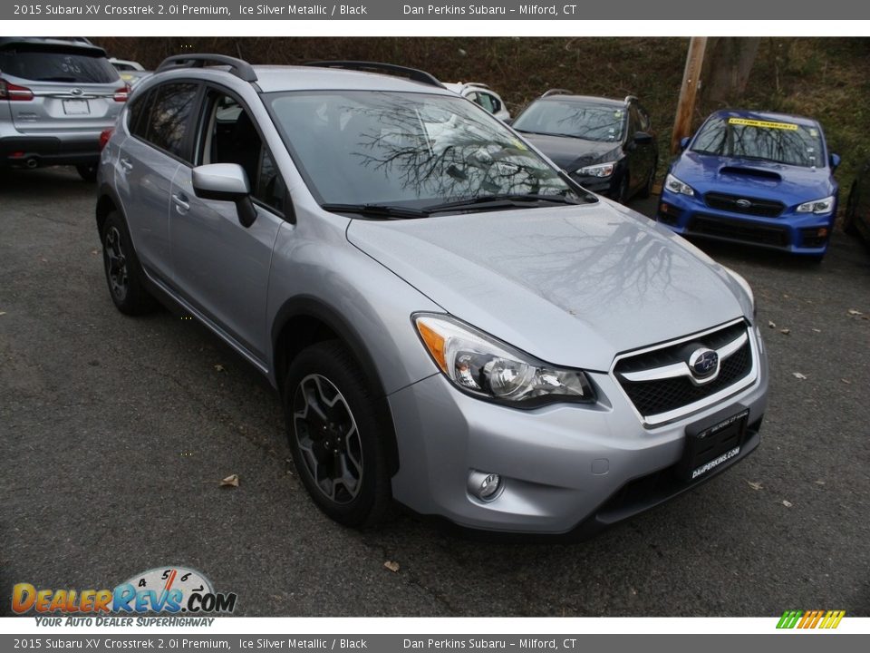 2015 Subaru XV Crosstrek 2.0i Premium Ice Silver Metallic / Black Photo #1