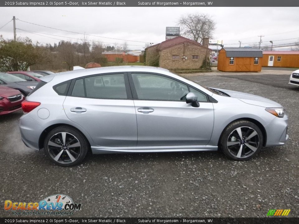 2019 Subaru Impreza 2.0i Sport 5-Door Ice Silver Metallic / Black Photo #3