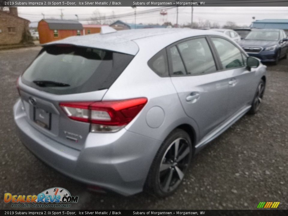 2019 Subaru Impreza 2.0i Sport 5-Door Ice Silver Metallic / Black Photo #4