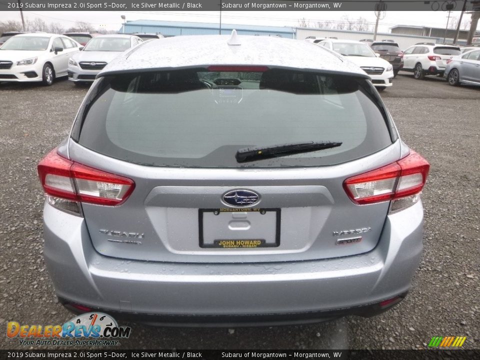 2019 Subaru Impreza 2.0i Sport 5-Door Ice Silver Metallic / Black Photo #5