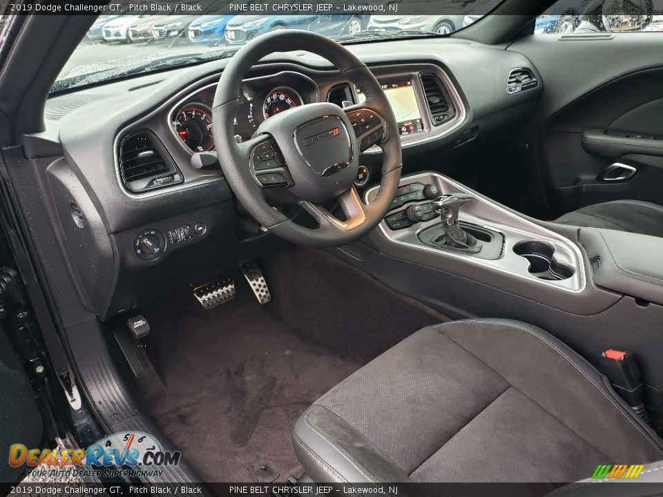 Black Interior - 2019 Dodge Challenger GT Photo #6