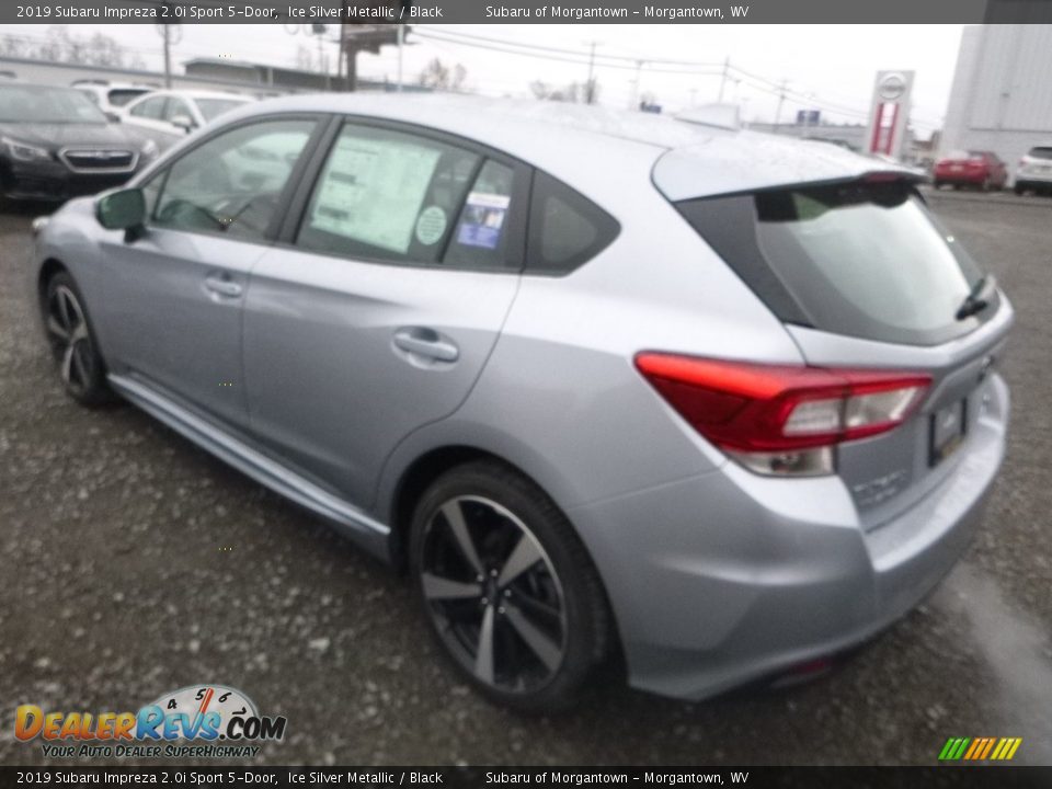 2019 Subaru Impreza 2.0i Sport 5-Door Ice Silver Metallic / Black Photo #6