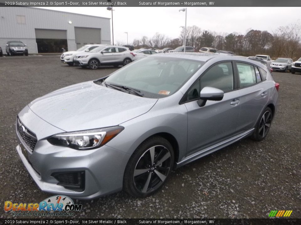 2019 Subaru Impreza 2.0i Sport 5-Door Ice Silver Metallic / Black Photo #8