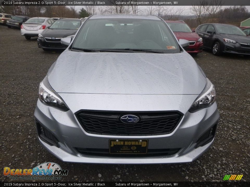 2019 Subaru Impreza 2.0i Sport 5-Door Ice Silver Metallic / Black Photo #9