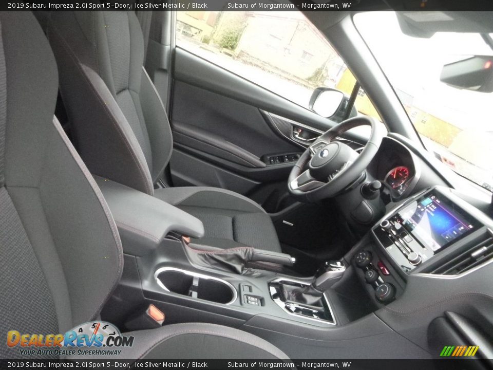 2019 Subaru Impreza 2.0i Sport 5-Door Ice Silver Metallic / Black Photo #10