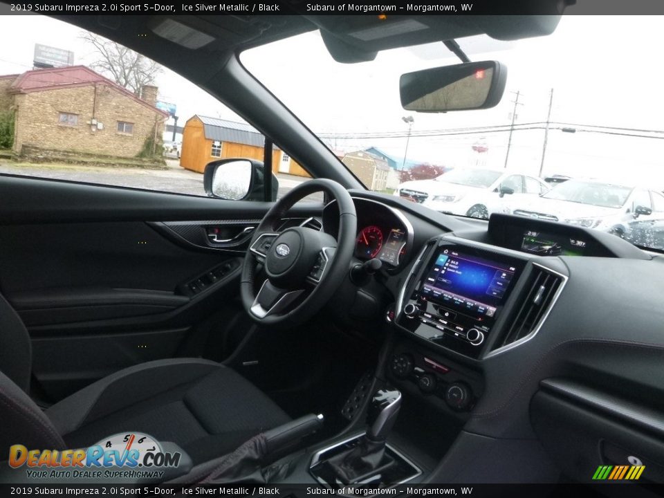 2019 Subaru Impreza 2.0i Sport 5-Door Ice Silver Metallic / Black Photo #11
