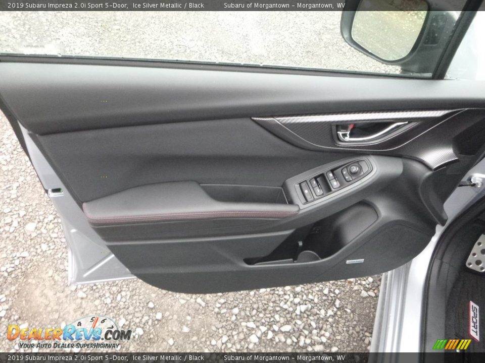 2019 Subaru Impreza 2.0i Sport 5-Door Ice Silver Metallic / Black Photo #14