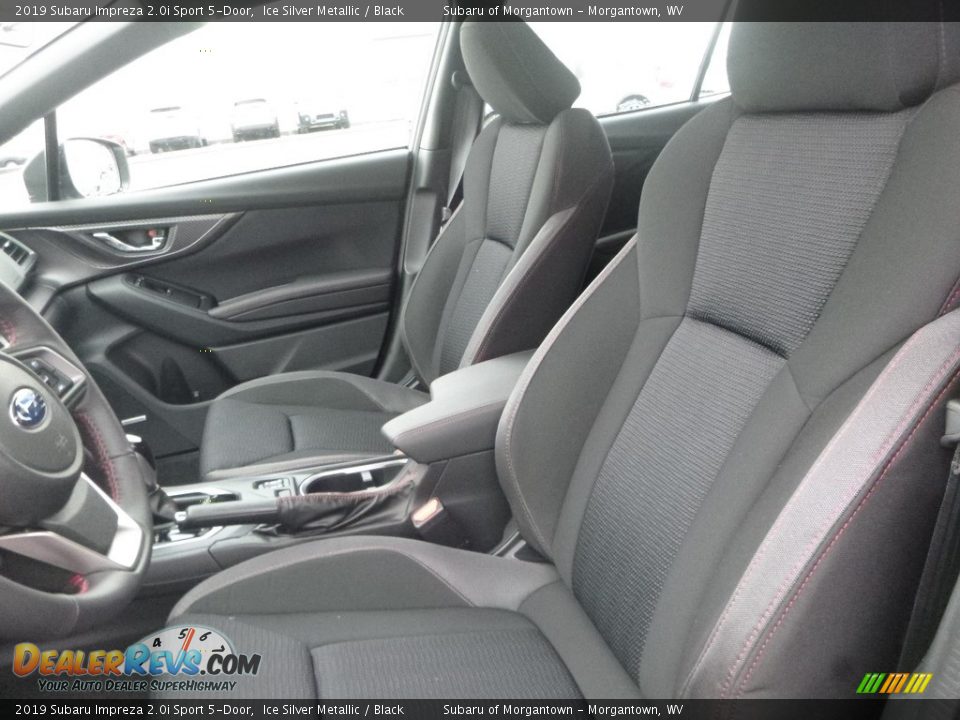 2019 Subaru Impreza 2.0i Sport 5-Door Ice Silver Metallic / Black Photo #15