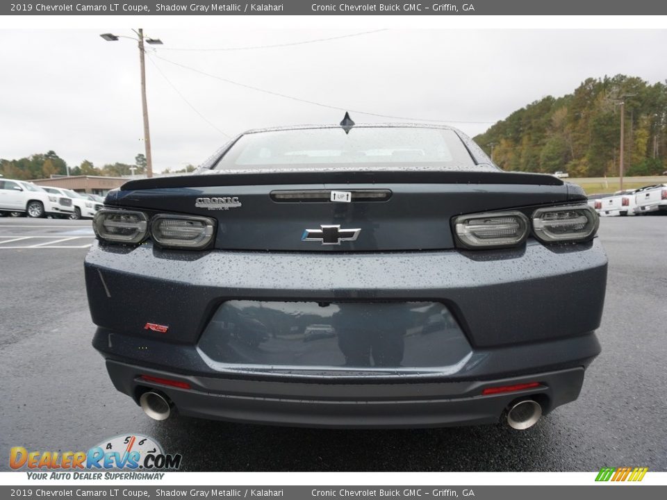 2019 Chevrolet Camaro LT Coupe Shadow Gray Metallic / Kalahari Photo #14