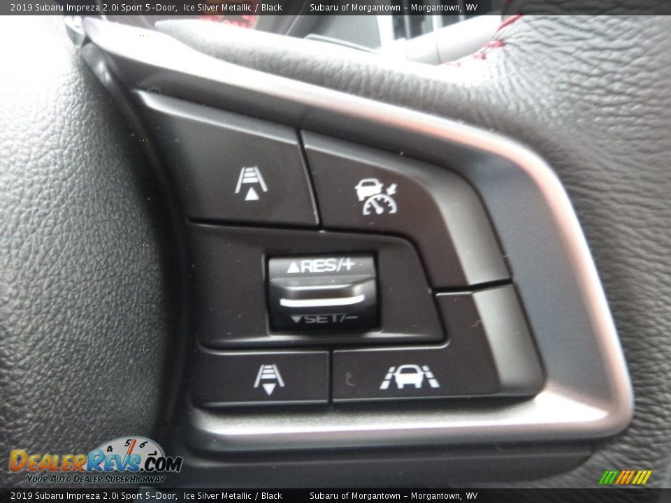 2019 Subaru Impreza 2.0i Sport 5-Door Ice Silver Metallic / Black Photo #19