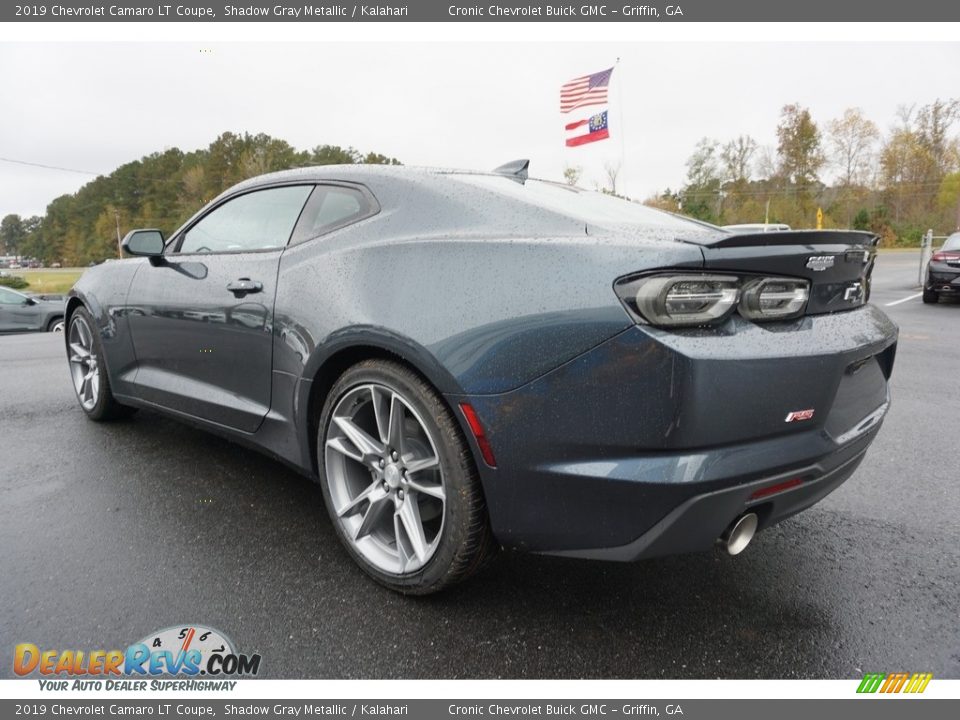 2019 Chevrolet Camaro LT Coupe Shadow Gray Metallic / Kalahari Photo #15