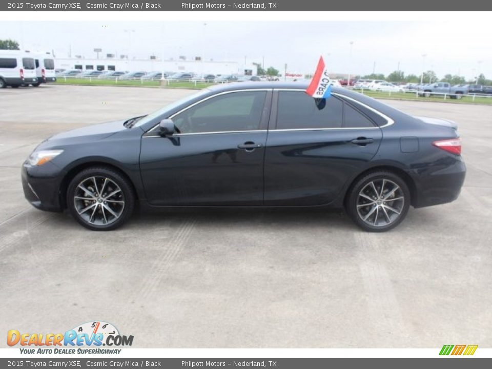 2015 Toyota Camry XSE Cosmic Gray Mica / Black Photo #5