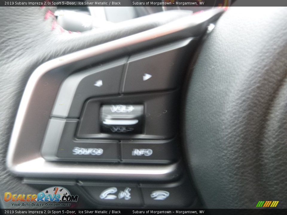 2019 Subaru Impreza 2.0i Sport 5-Door Ice Silver Metallic / Black Photo #20