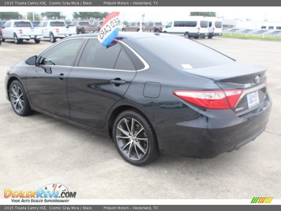2015 Toyota Camry XSE Cosmic Gray Mica / Black Photo #7