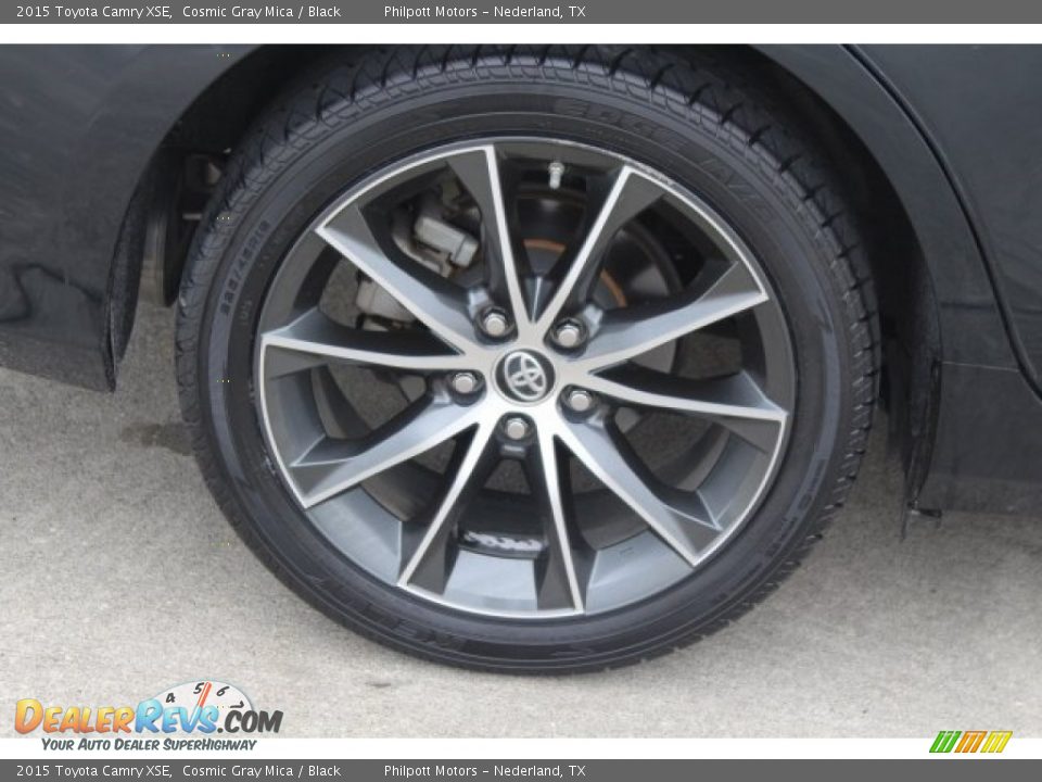 2015 Toyota Camry XSE Cosmic Gray Mica / Black Photo #10