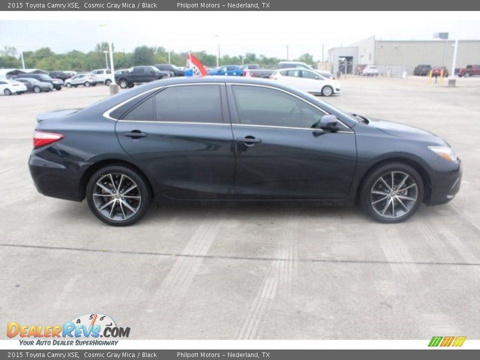 2015 Toyota Camry XSE Cosmic Gray Mica / Black Photo #11