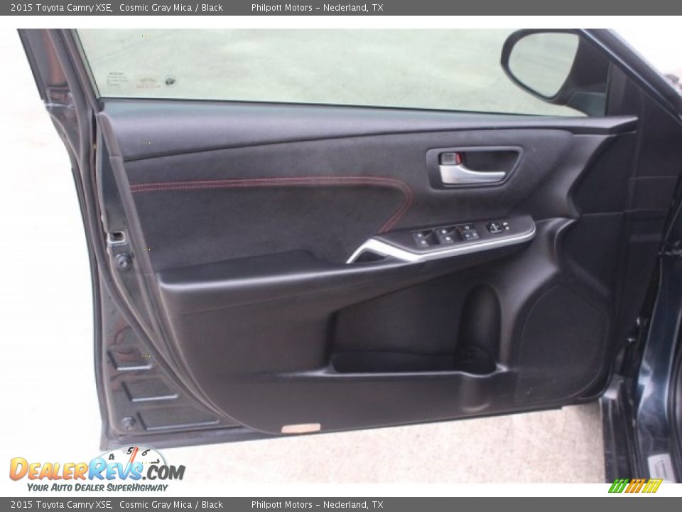 2015 Toyota Camry XSE Cosmic Gray Mica / Black Photo #13
