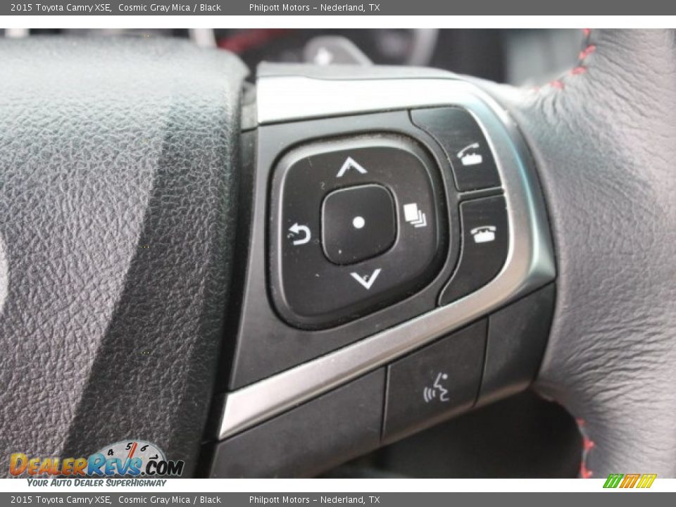 2015 Toyota Camry XSE Cosmic Gray Mica / Black Photo #21