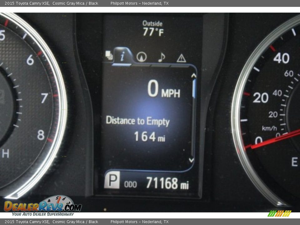 2015 Toyota Camry XSE Cosmic Gray Mica / Black Photo #24