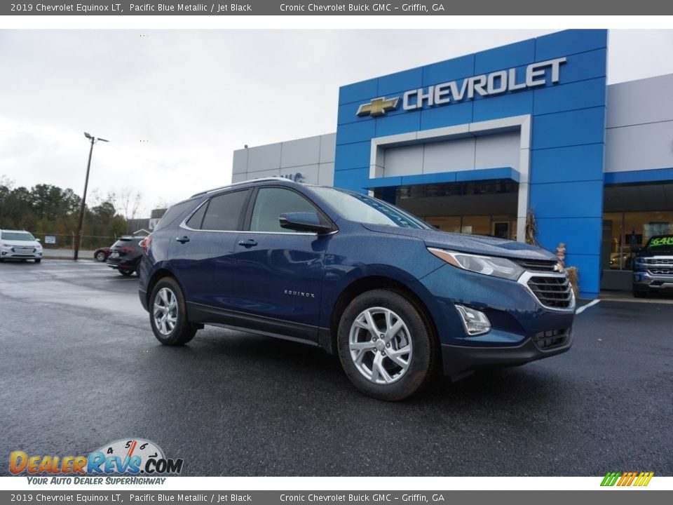 2019 Chevrolet Equinox LT Pacific Blue Metallic / Jet Black Photo #1