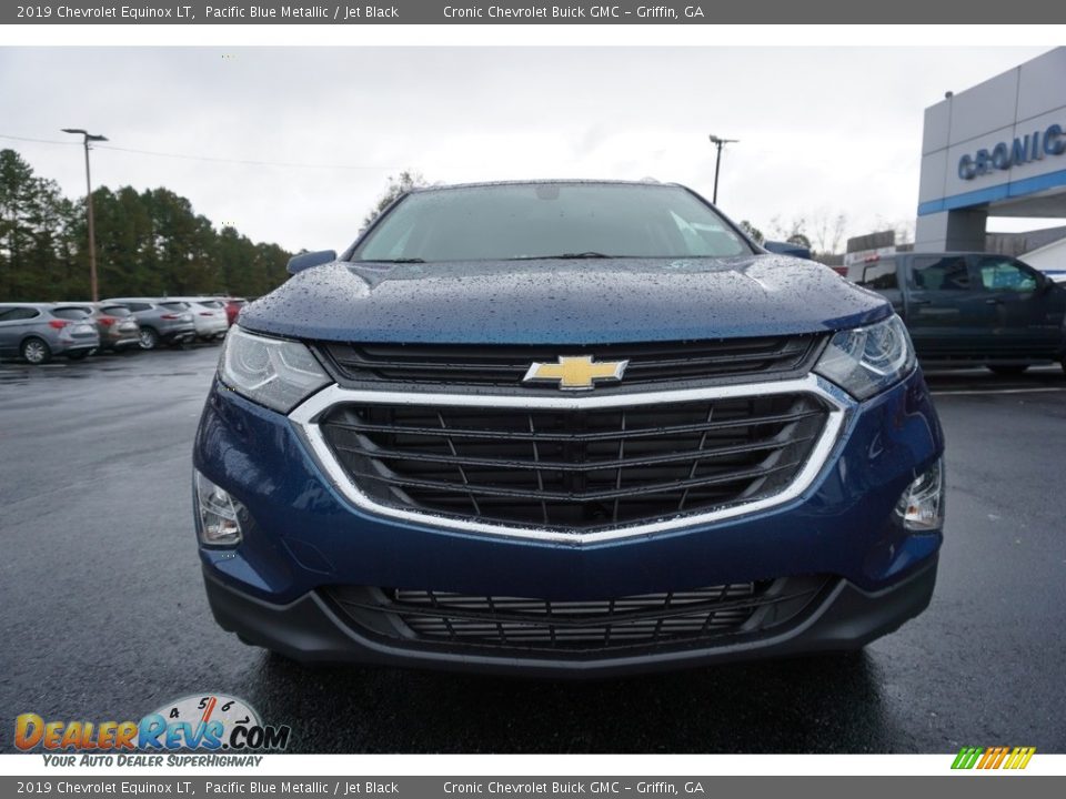 2019 Chevrolet Equinox LT Pacific Blue Metallic / Jet Black Photo #2