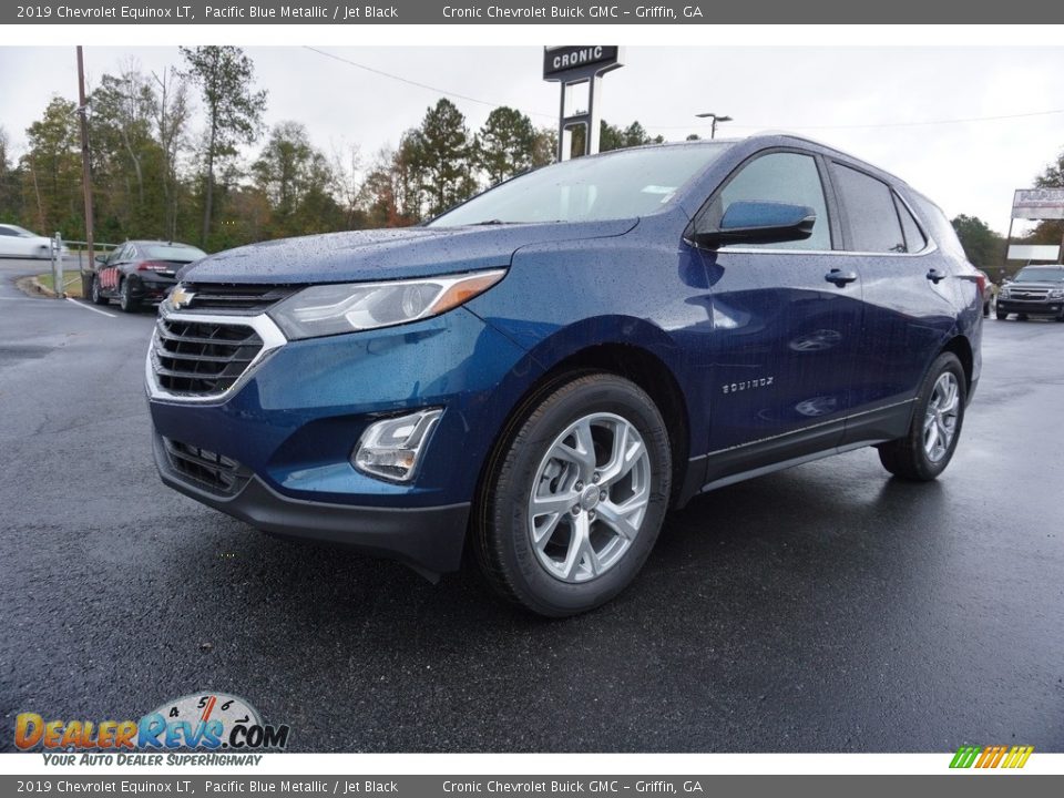 2019 Chevrolet Equinox LT Pacific Blue Metallic / Jet Black Photo #3