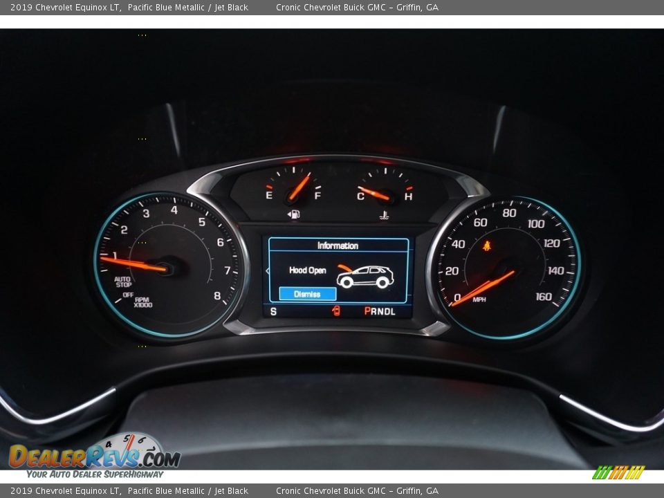 2019 Chevrolet Equinox LT Pacific Blue Metallic / Jet Black Photo #6