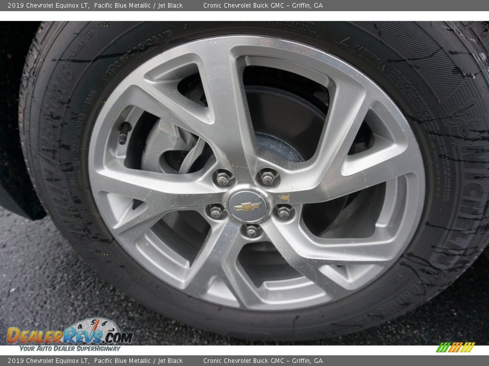 2019 Chevrolet Equinox LT Pacific Blue Metallic / Jet Black Photo #9