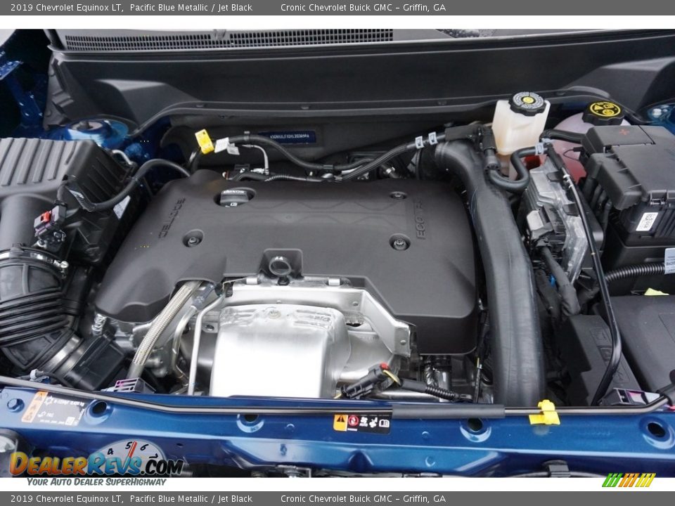 2019 Chevrolet Equinox LT Pacific Blue Metallic / Jet Black Photo #10
