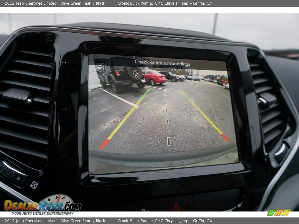 2019 Jeep Cherokee Limited Olive Green Pearl / Black Photo #7