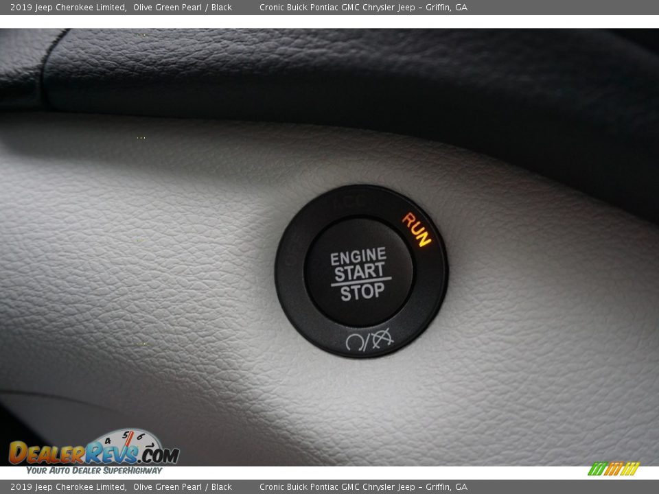 2019 Jeep Cherokee Limited Olive Green Pearl / Black Photo #8