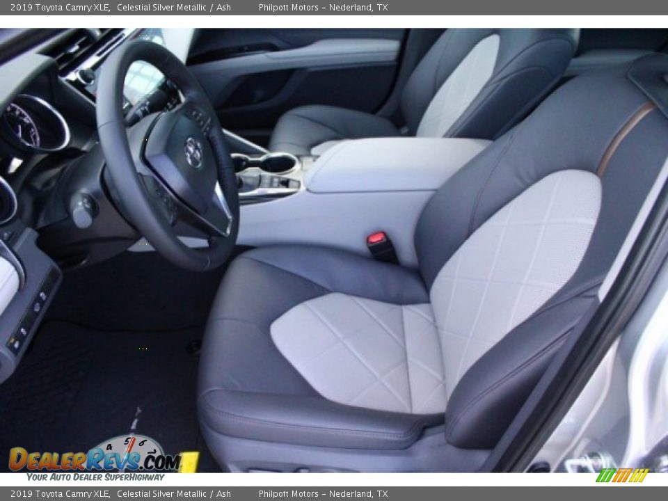 Front Seat of 2019 Toyota Camry XLE Photo #10
