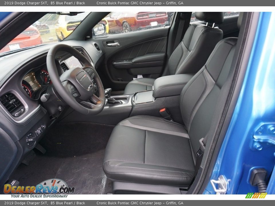 Black Interior - 2019 Dodge Charger SXT Photo #4