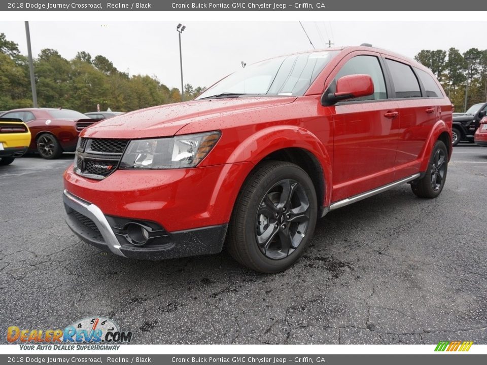 2018 Dodge Journey Crossroad Redline / Black Photo #3