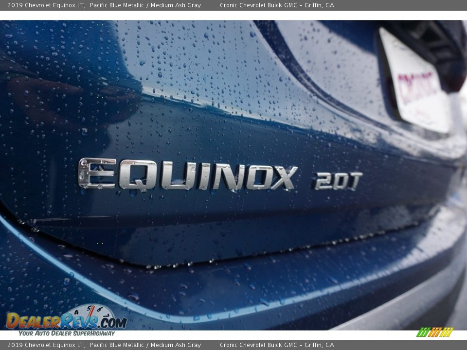 2019 Chevrolet Equinox LT Pacific Blue Metallic / Medium Ash Gray Photo #14