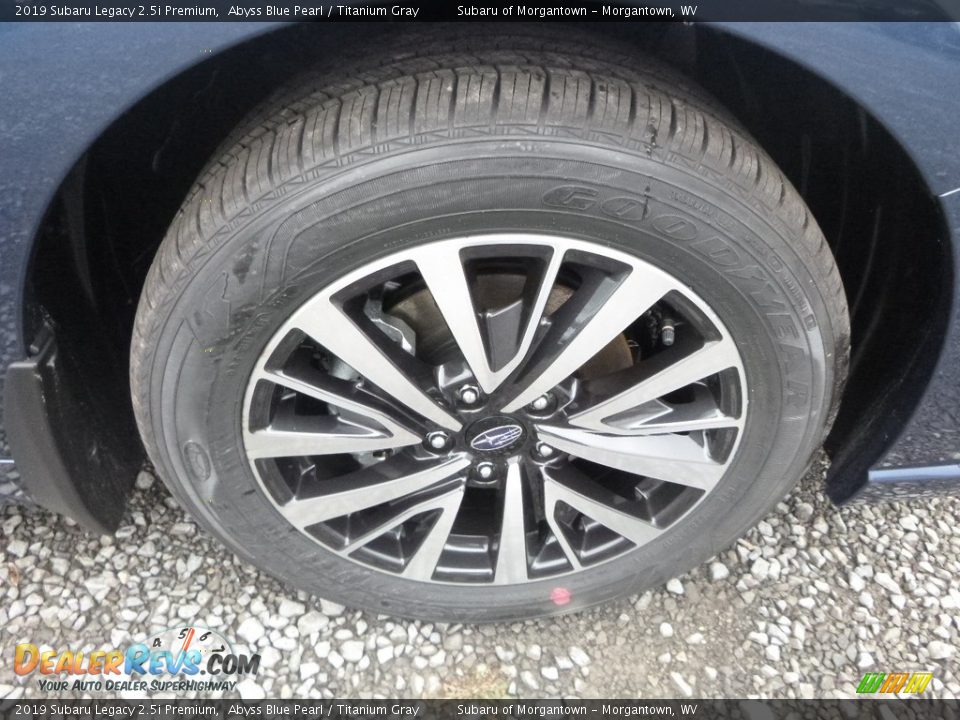 2019 Subaru Legacy 2.5i Premium Abyss Blue Pearl / Titanium Gray Photo #2