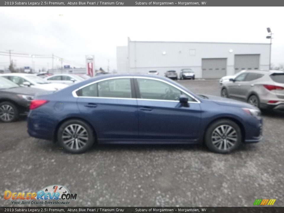 2019 Subaru Legacy 2.5i Premium Abyss Blue Pearl / Titanium Gray Photo #3