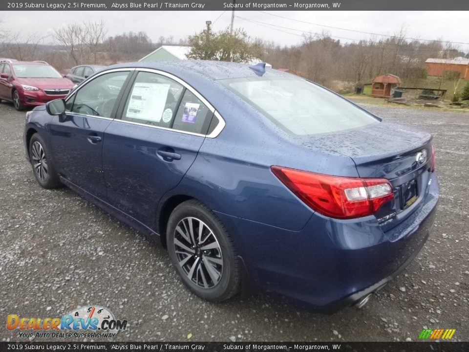 2019 Subaru Legacy 2.5i Premium Abyss Blue Pearl / Titanium Gray Photo #6