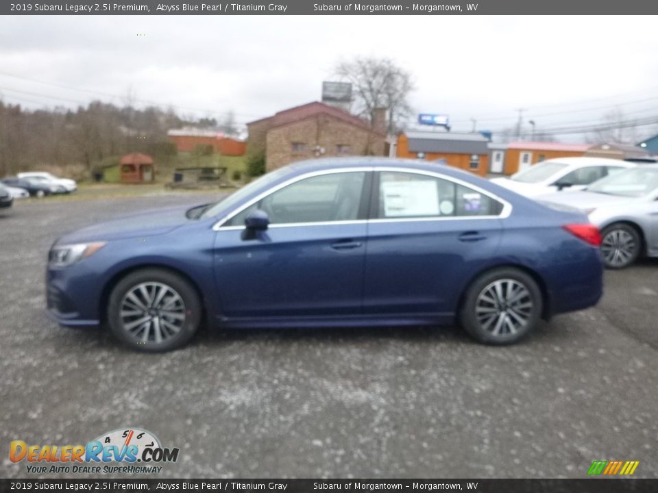2019 Subaru Legacy 2.5i Premium Abyss Blue Pearl / Titanium Gray Photo #7