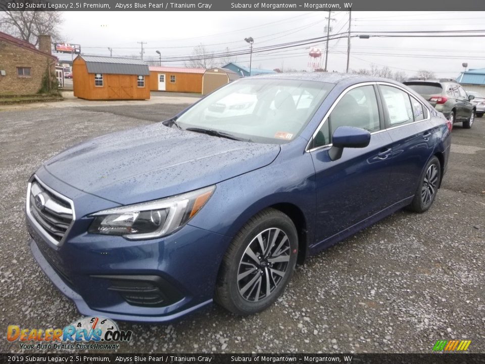 2019 Subaru Legacy 2.5i Premium Abyss Blue Pearl / Titanium Gray Photo #8