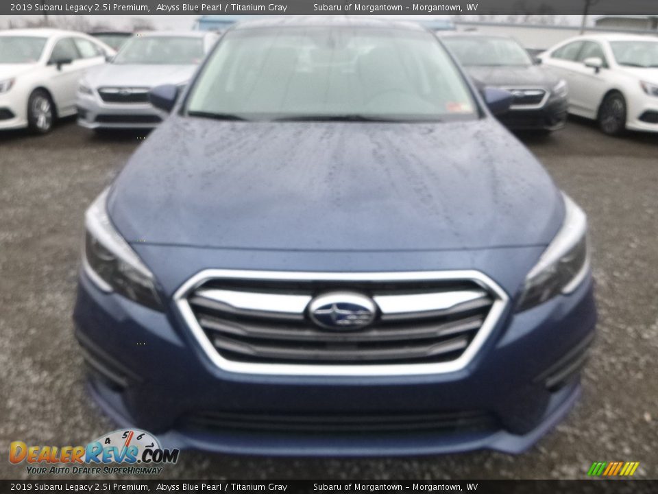 2019 Subaru Legacy 2.5i Premium Abyss Blue Pearl / Titanium Gray Photo #9