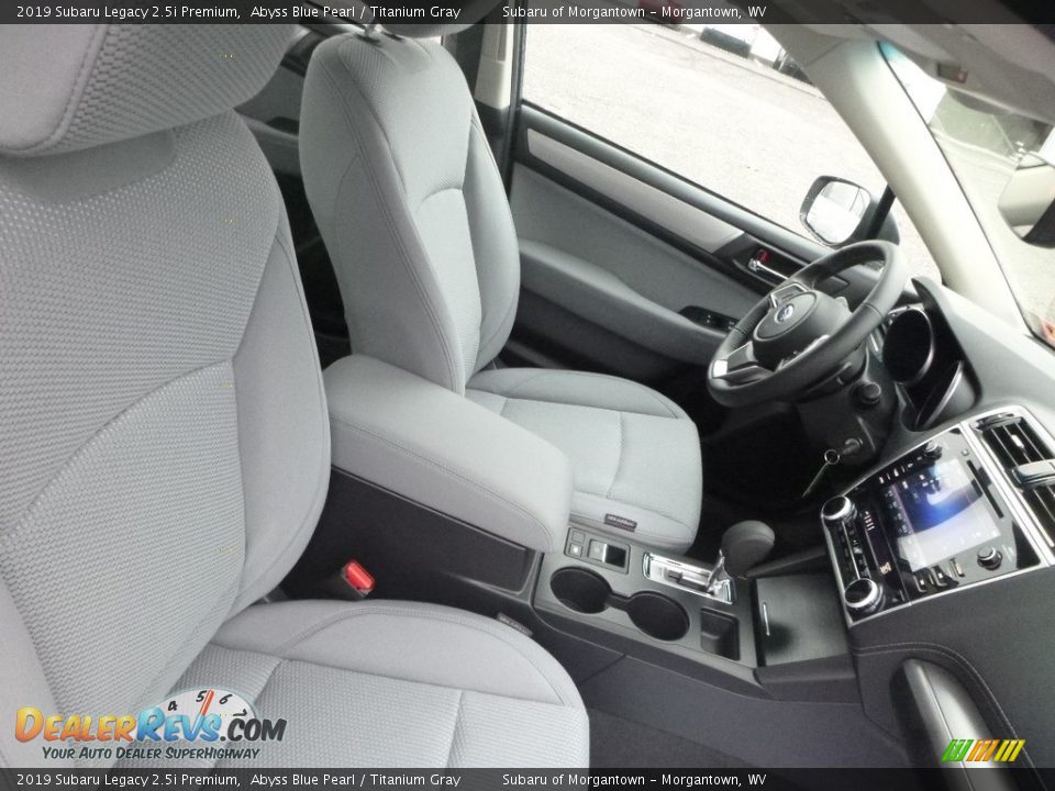 2019 Subaru Legacy 2.5i Premium Abyss Blue Pearl / Titanium Gray Photo #10